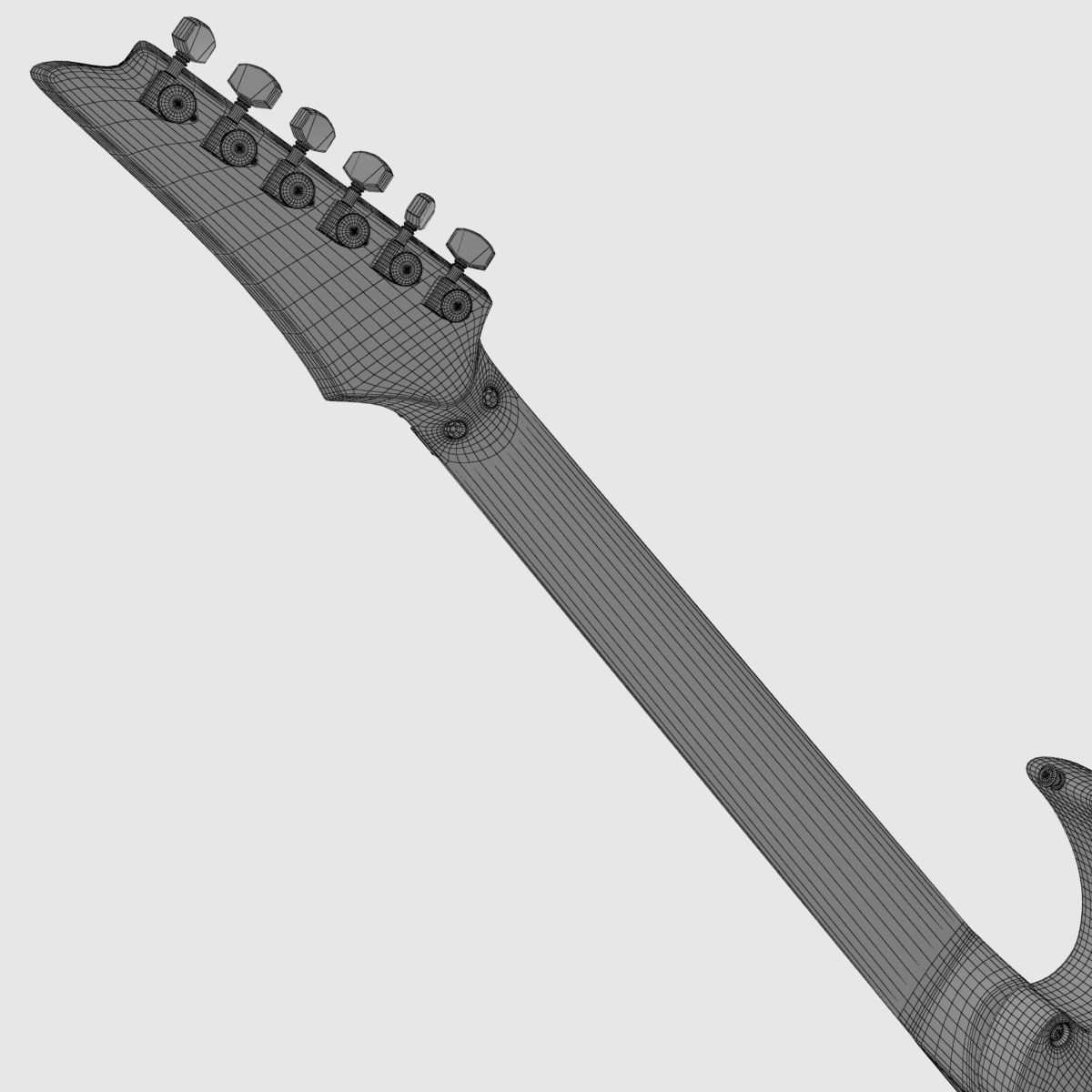 Ibanez John Petrucci Guitar 3D model_11