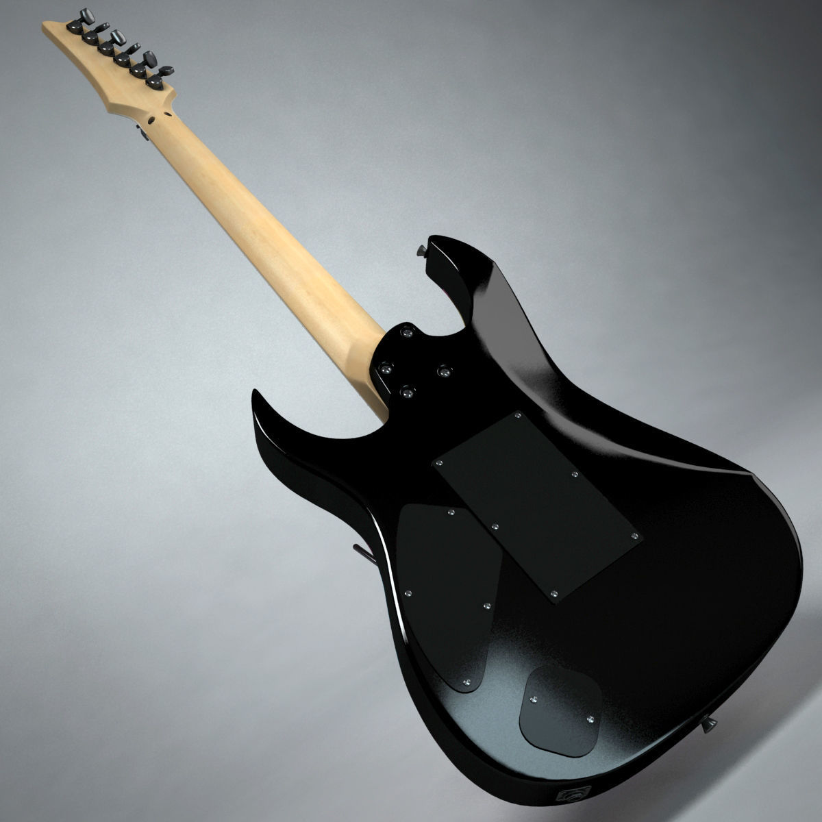 Ibanez John Petrucci Guitar 3D model_3