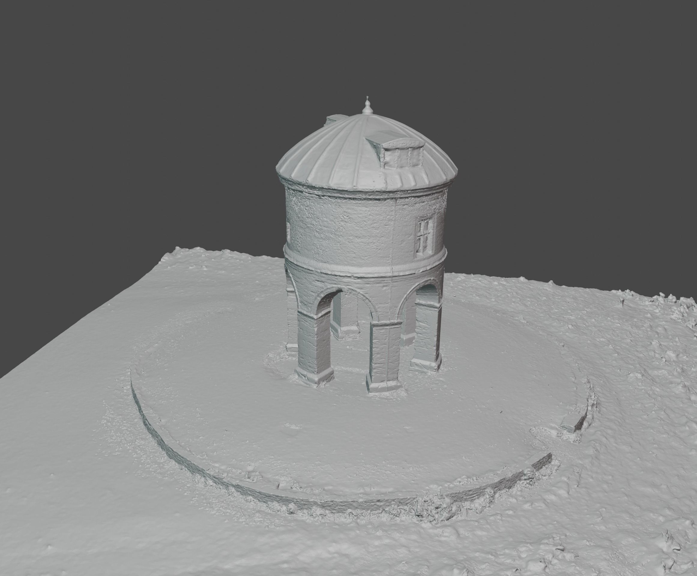 Ultra Realistic Windmill Building Scan 8K 3D model_15