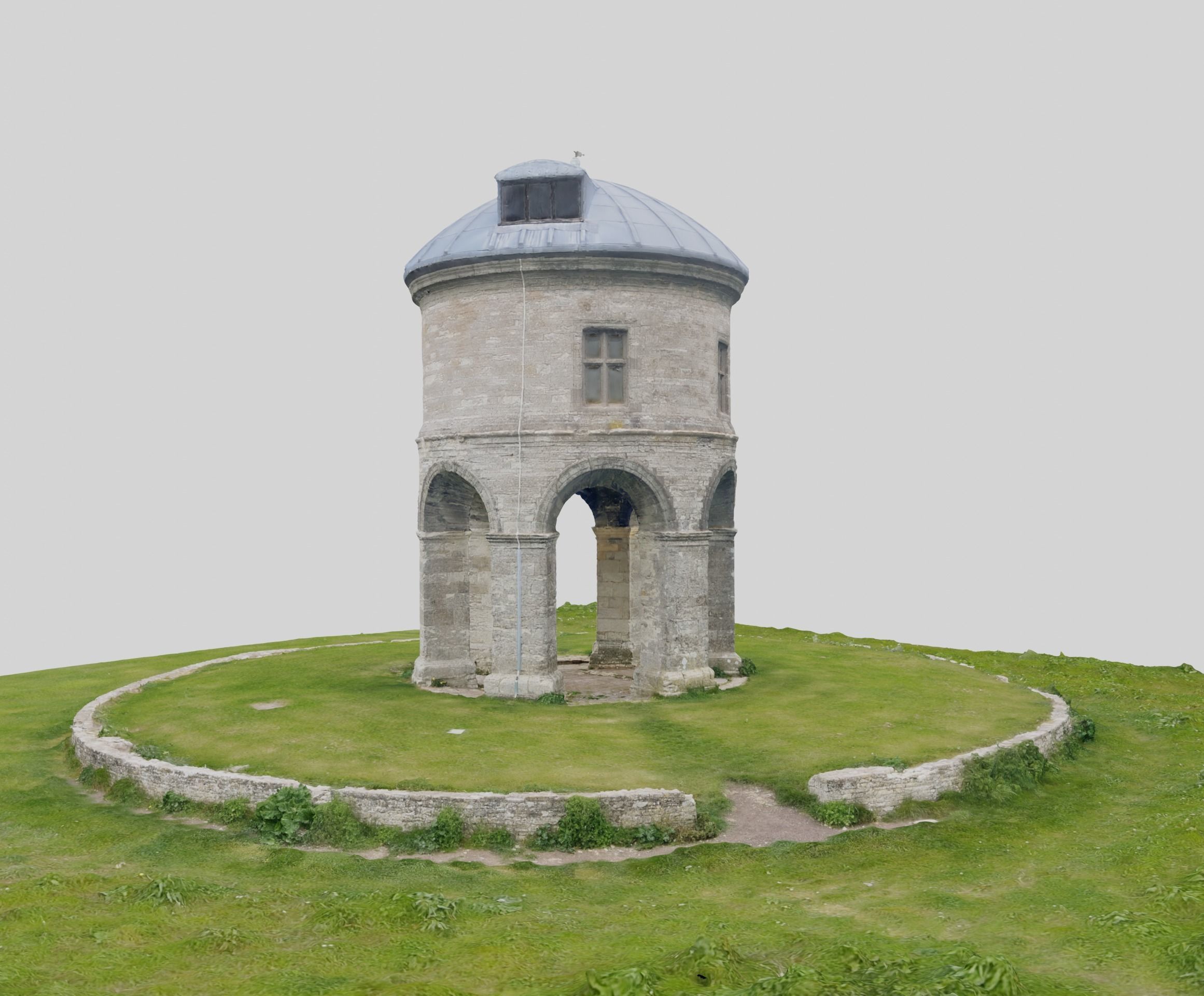 Ultra Realistic Windmill Building Scan 8K 3D model_7