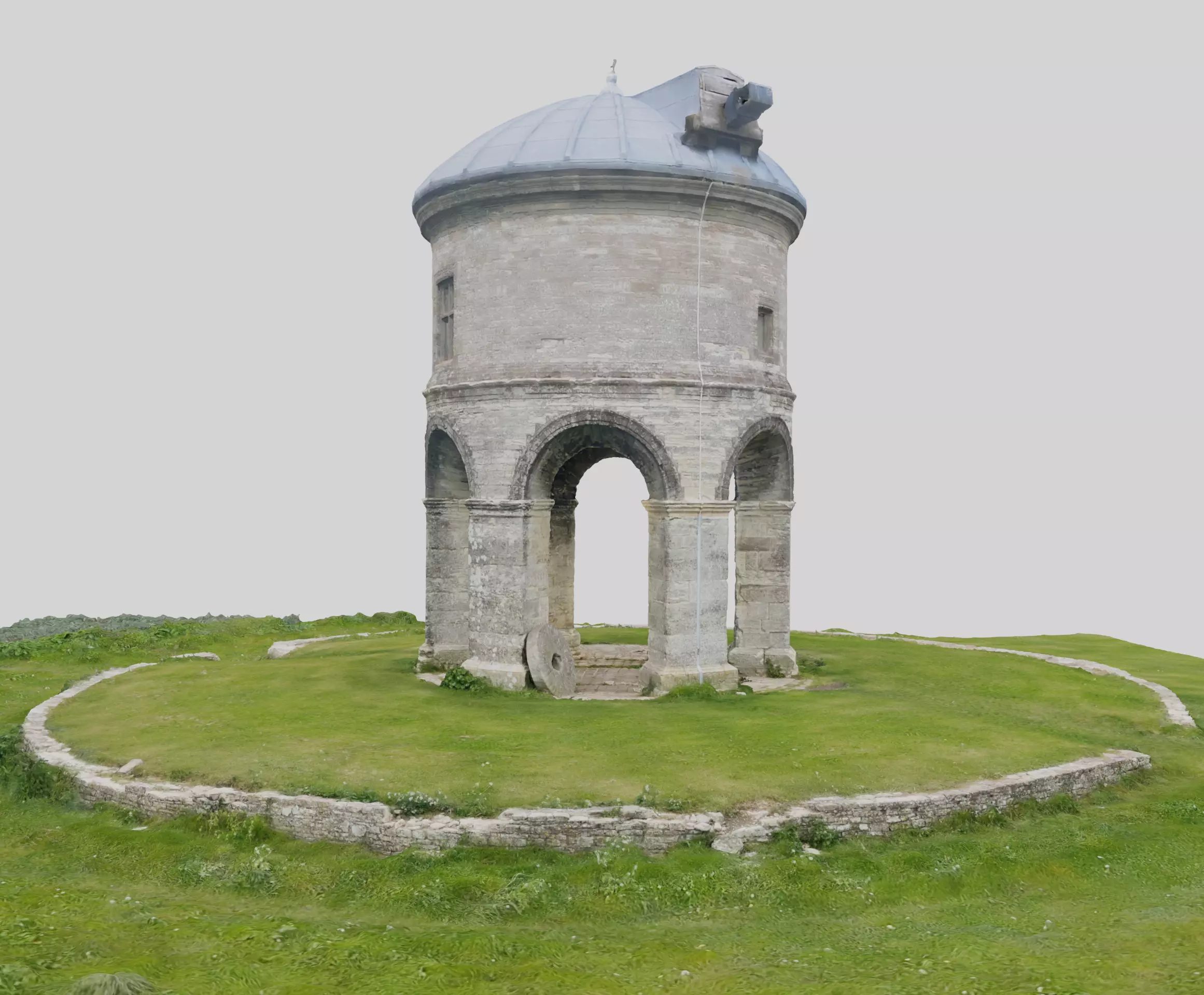 Ultra Realistic Windmill Building Scan 8K 3D model_0