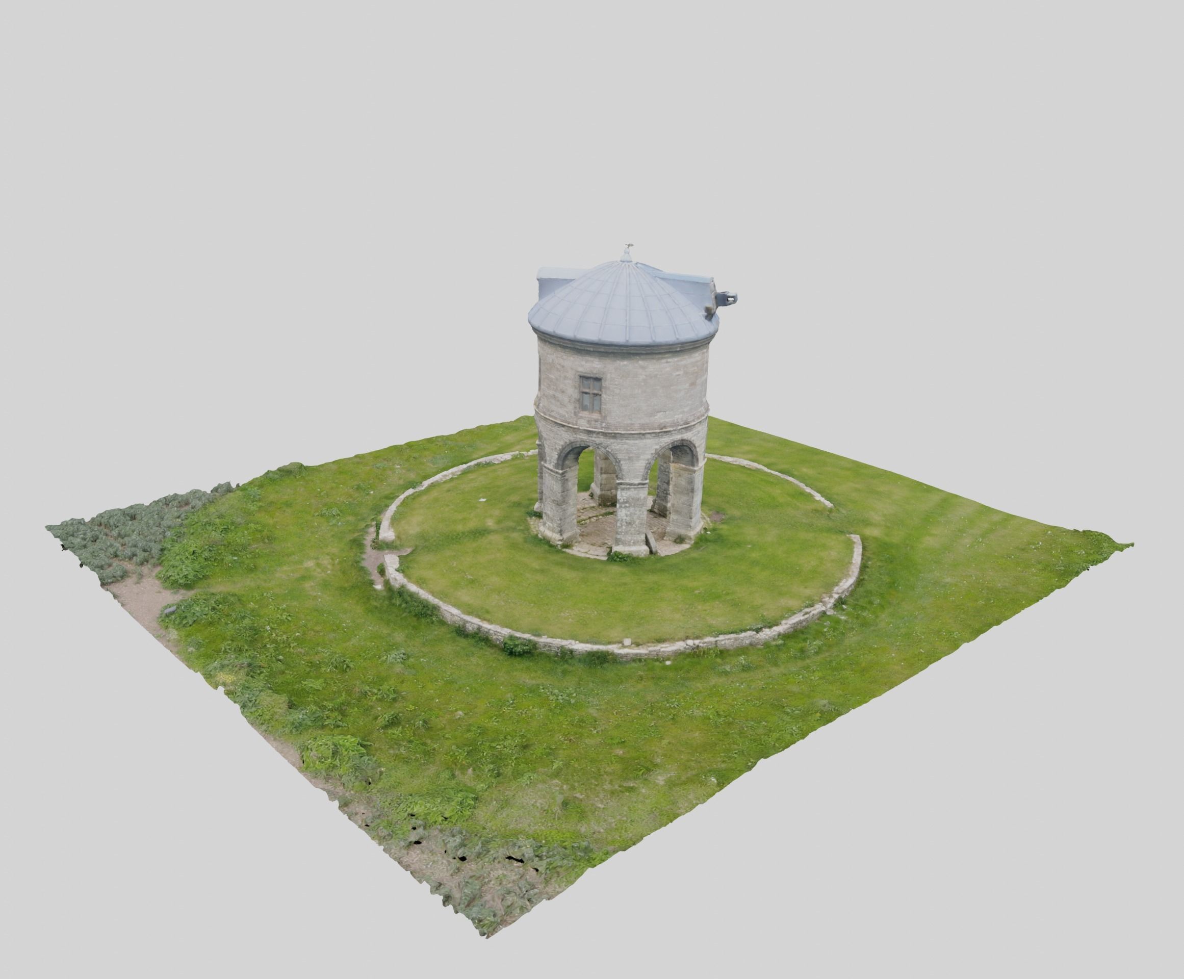 Ultra Realistic Windmill Building Scan 8K 3D model_10
