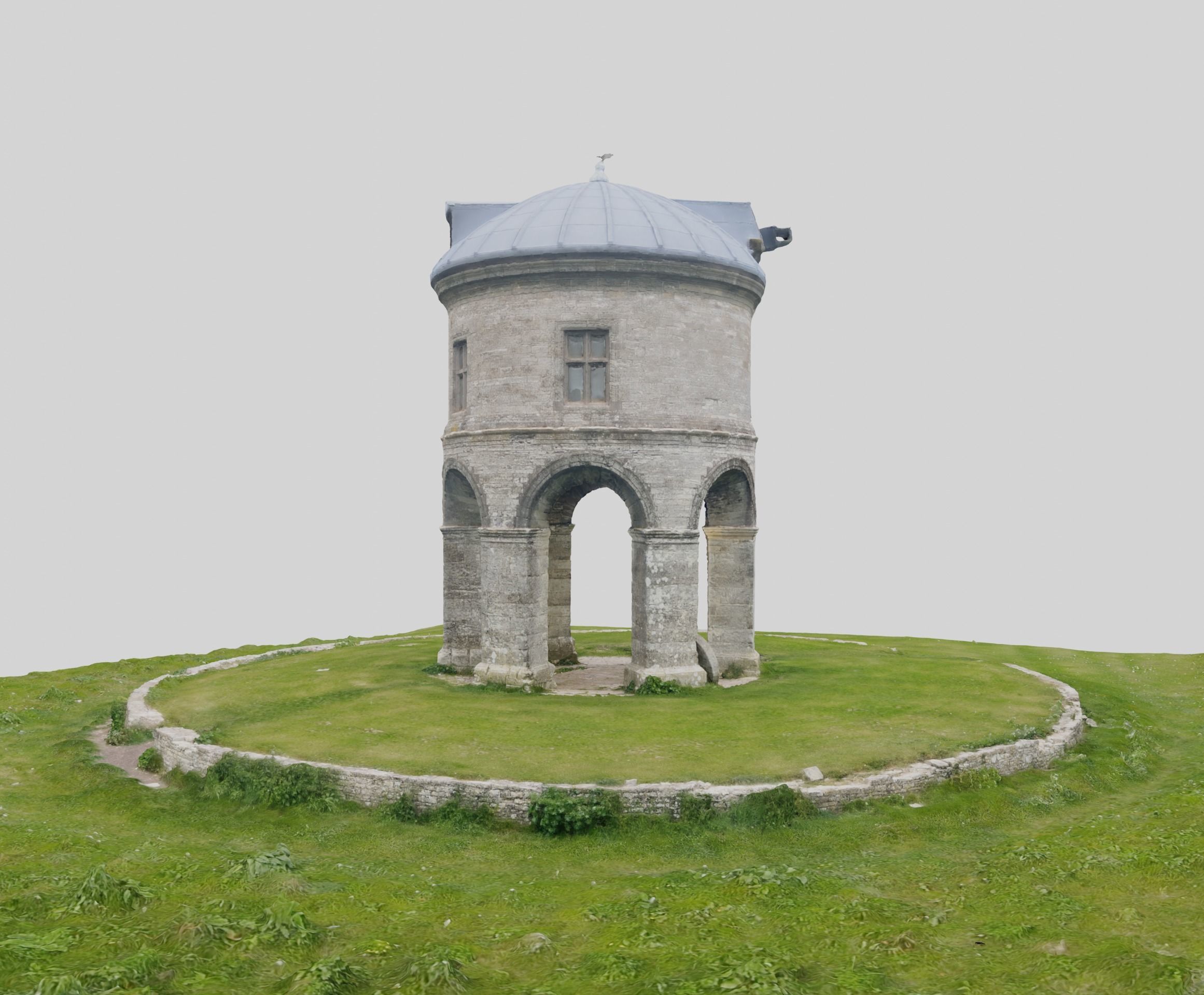 Ultra Realistic Windmill Building Scan 8K 3D model_8