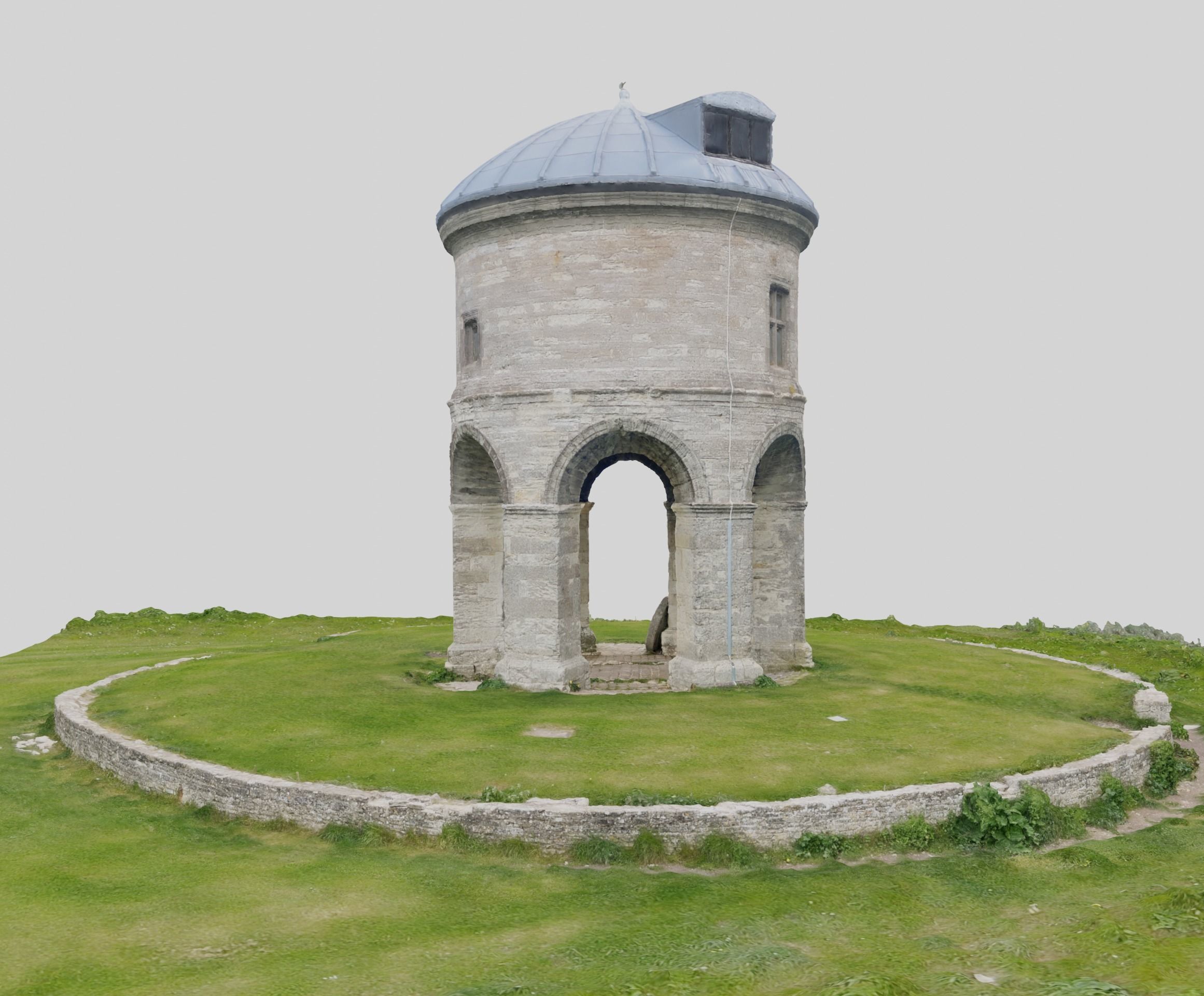 Ultra Realistic Windmill Building Scan 8K 3D model_6