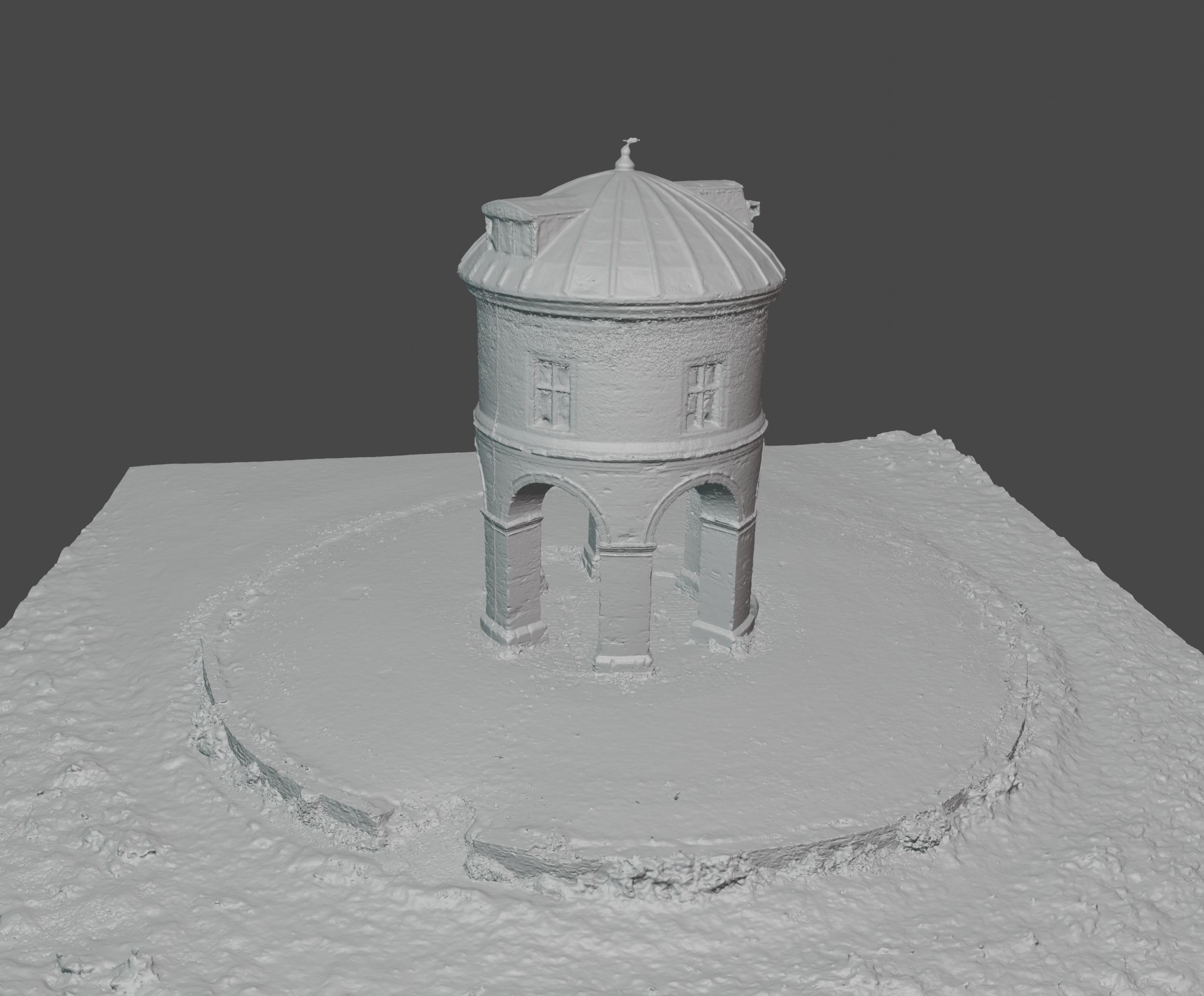 Ultra Realistic Windmill Building Scan 8K 3D model_14