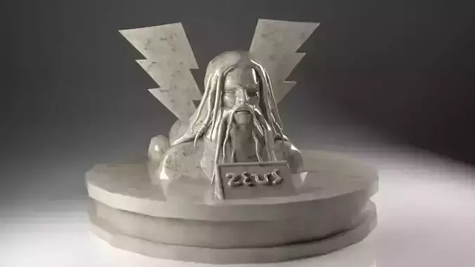 Zeus statue