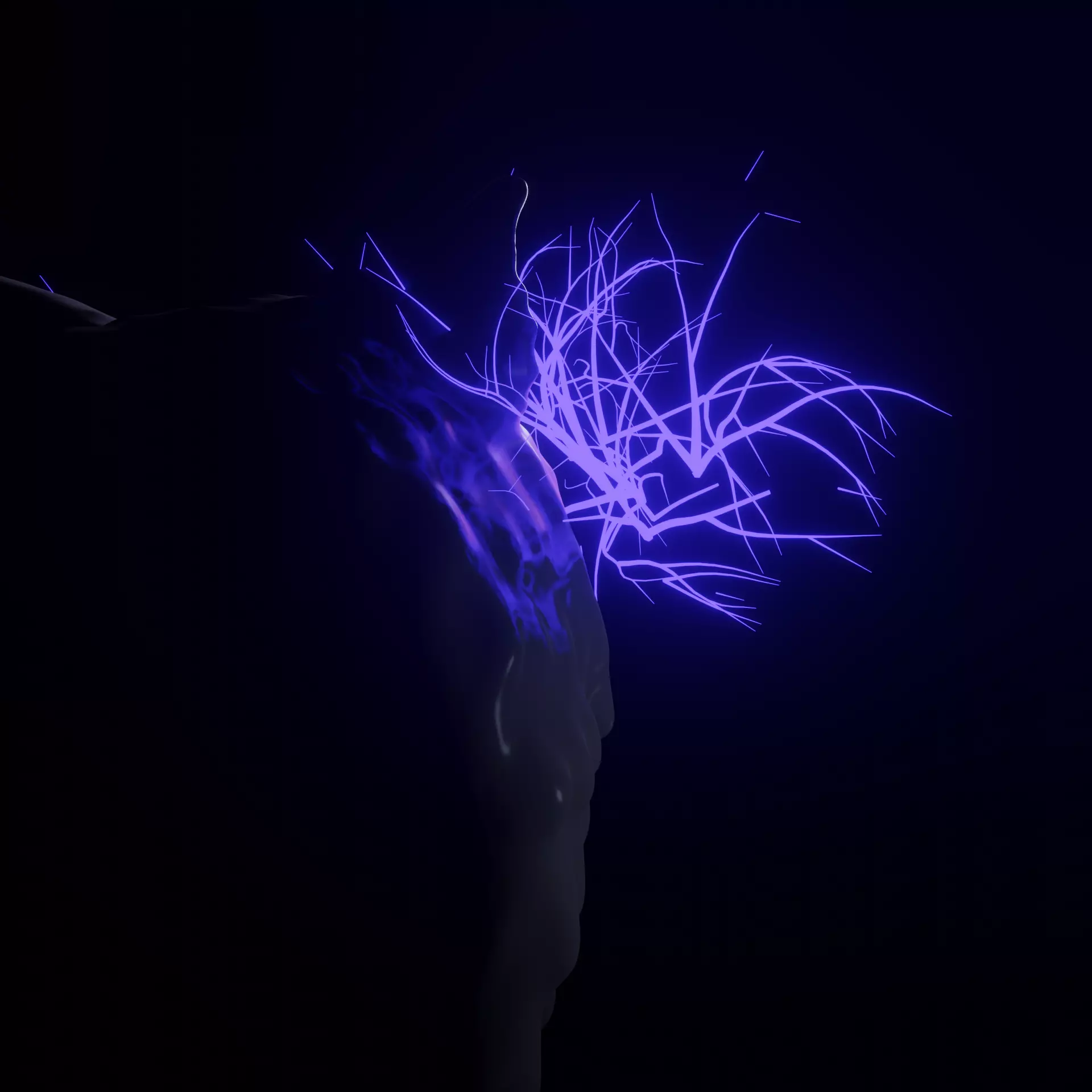 fox animal 3D model_0