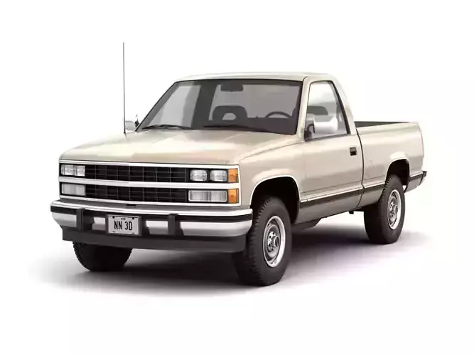 GENERIC PICKUP TRUCK 21 3D model