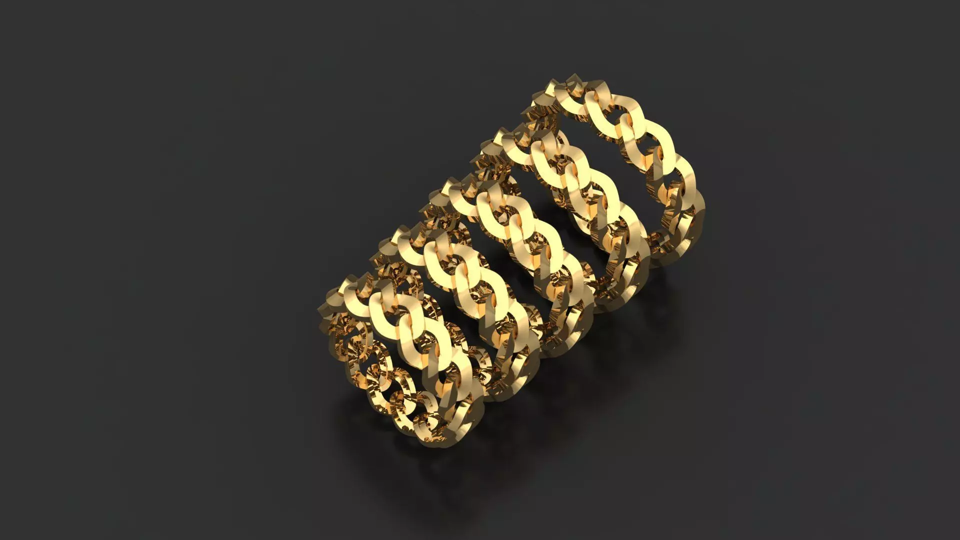 Wedding ring  3D print model_0