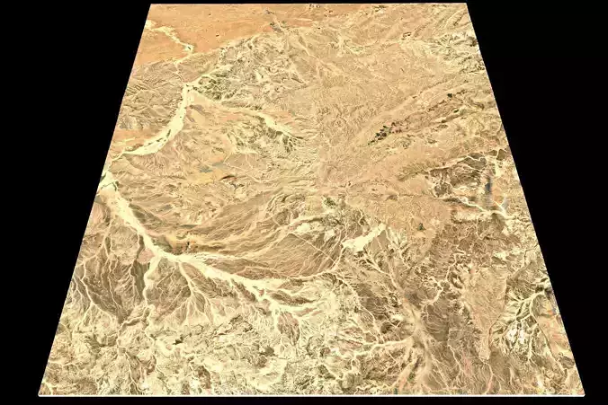 NEOM city topography Saudi Arabia - tile n30 e34