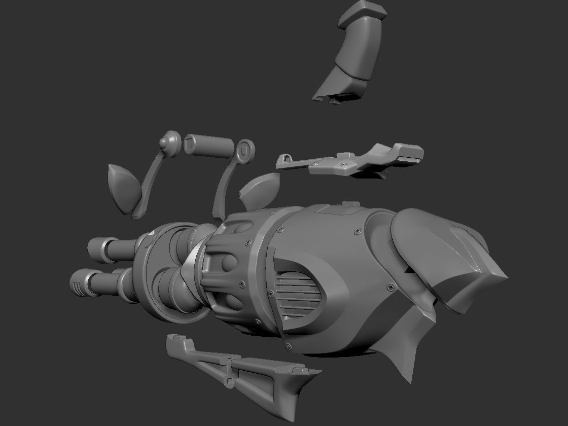 Jinx Complete Cosplay - League of Legends - LOL 3D print model_31