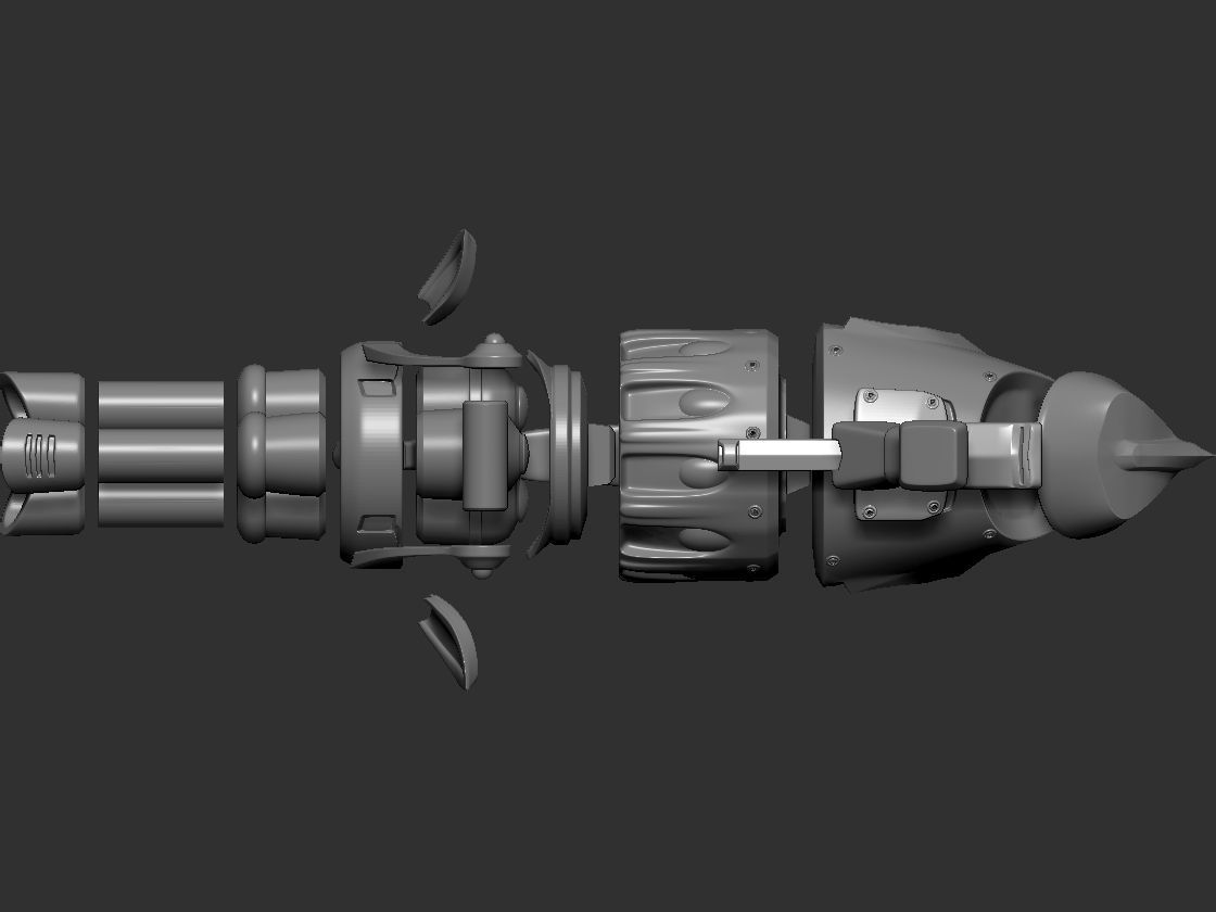 Jinx Complete Cosplay - League of Legends - LOL 3D print model_24