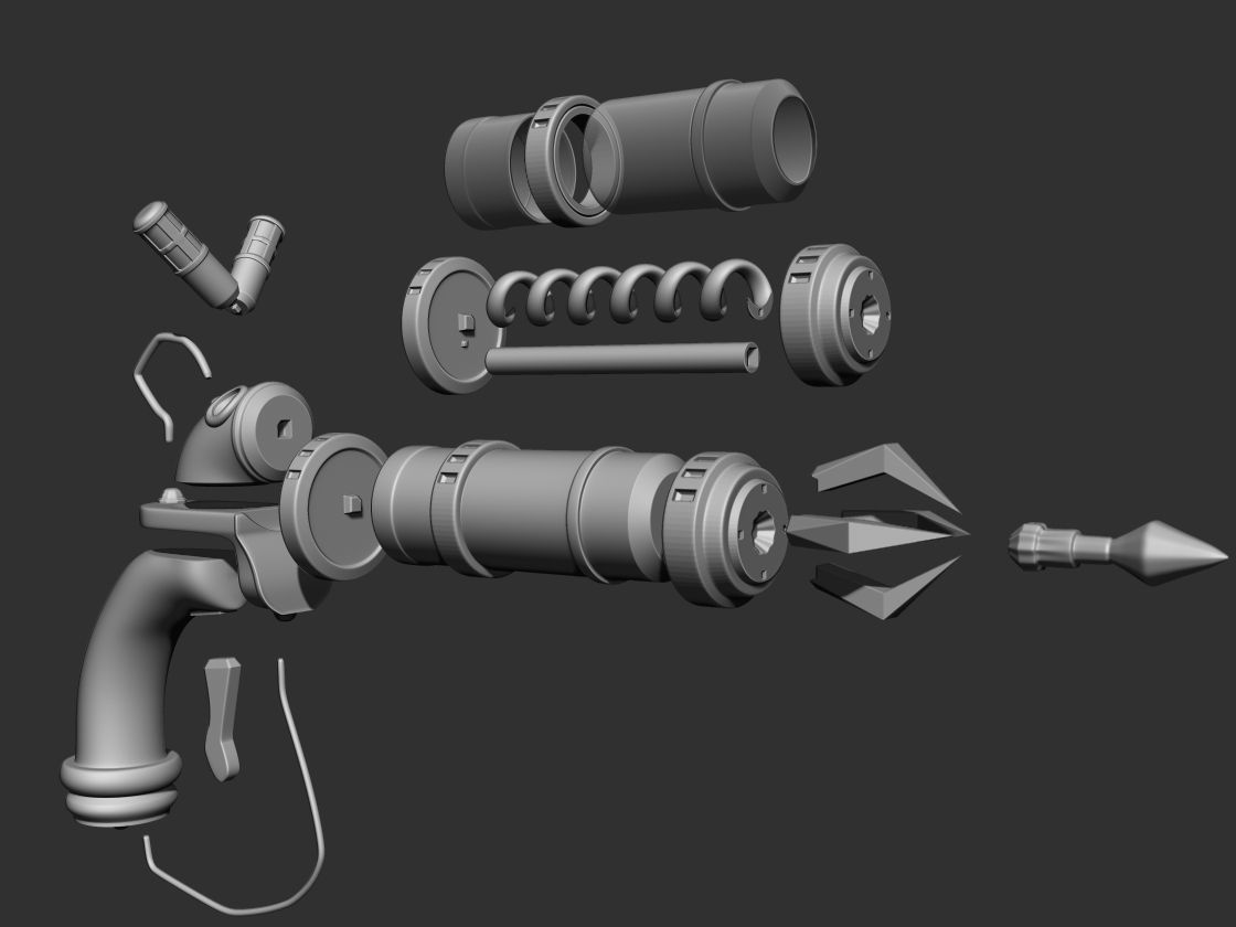 Jinx Complete Cosplay - League of Legends - LOL 3D print model_15