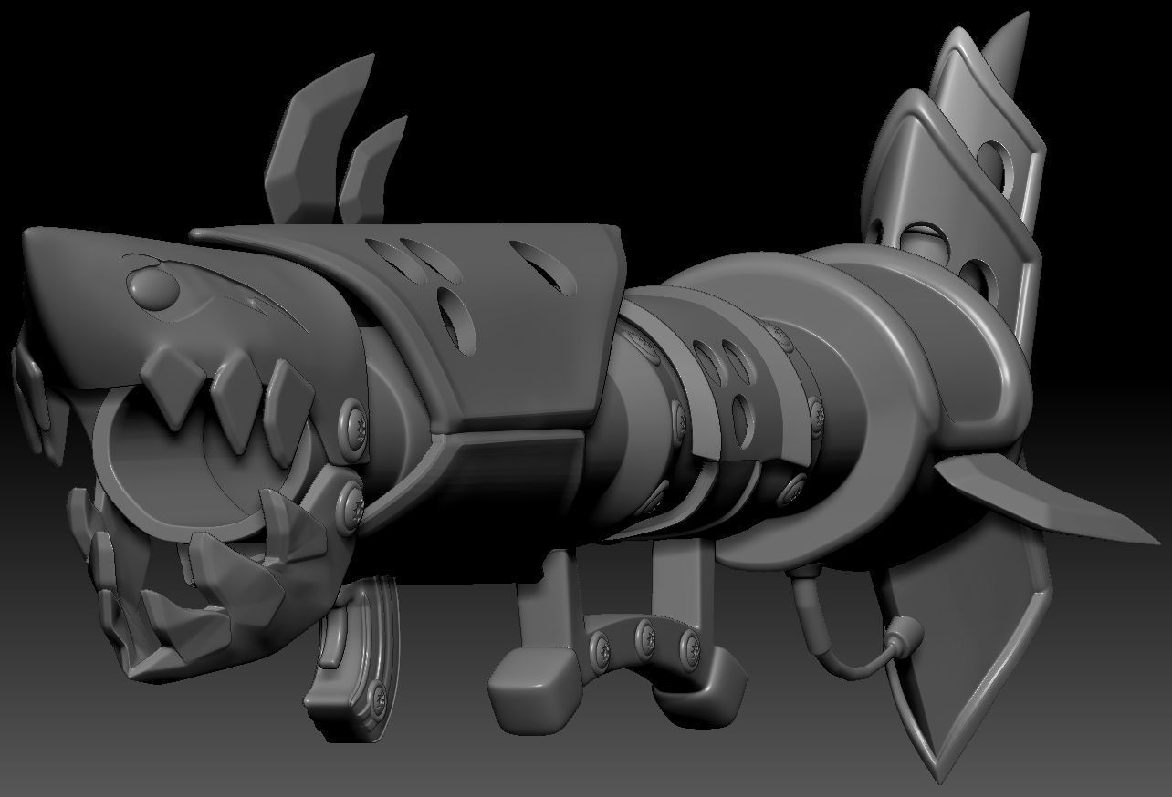 Jinx Complete Cosplay - League of Legends - LOL 3D print model_66