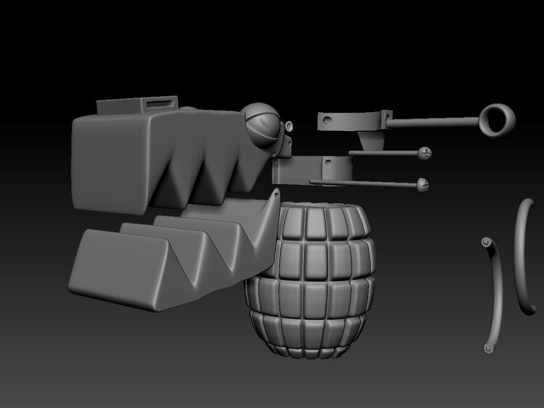 Jinx Complete Cosplay - League of Legends - LOL 3D print model_47