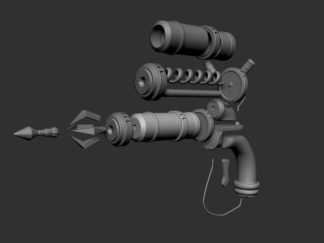 Jinx Complete Cosplay - League of Legends - LOL 3D print model_16