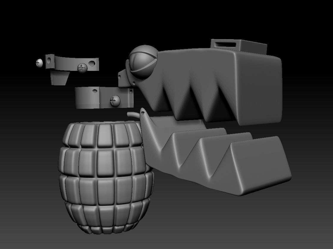 Jinx Complete Cosplay - League of Legends - LOL 3D print model_53