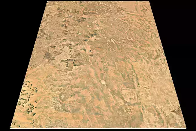 NEOM city topography Saudi Arabia - tile n30 e39