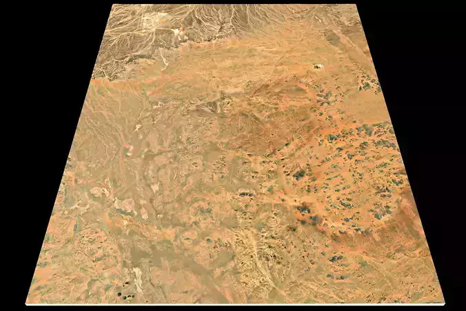 NEOM city topography Saudi Arabia - tile n29 e36
