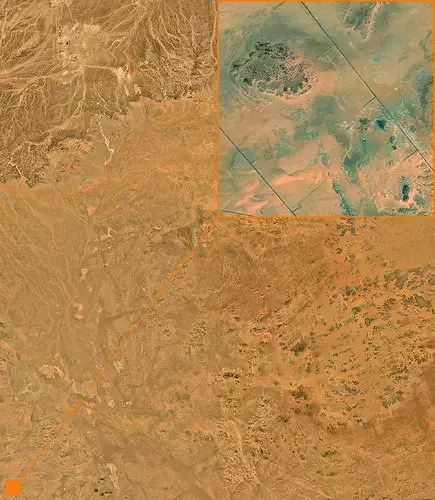 NEOM city topography Saudi Arabia - tile n29 e36 3D model 4