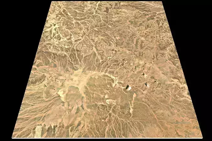 NEOM city topography Saudi Arabia - tile n30 e36