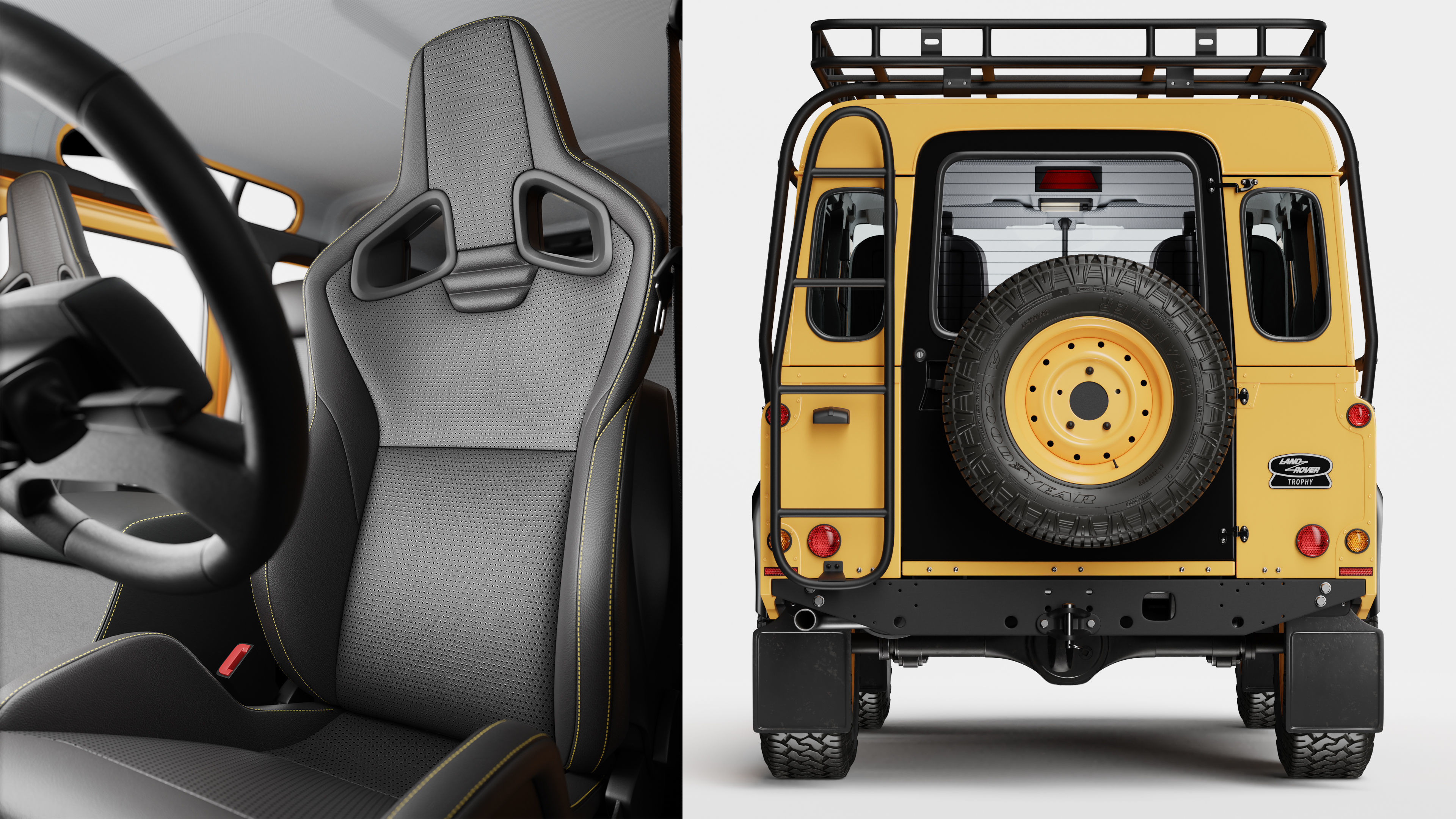 Land Rover Defender Works V8 Trophy 3D model_4