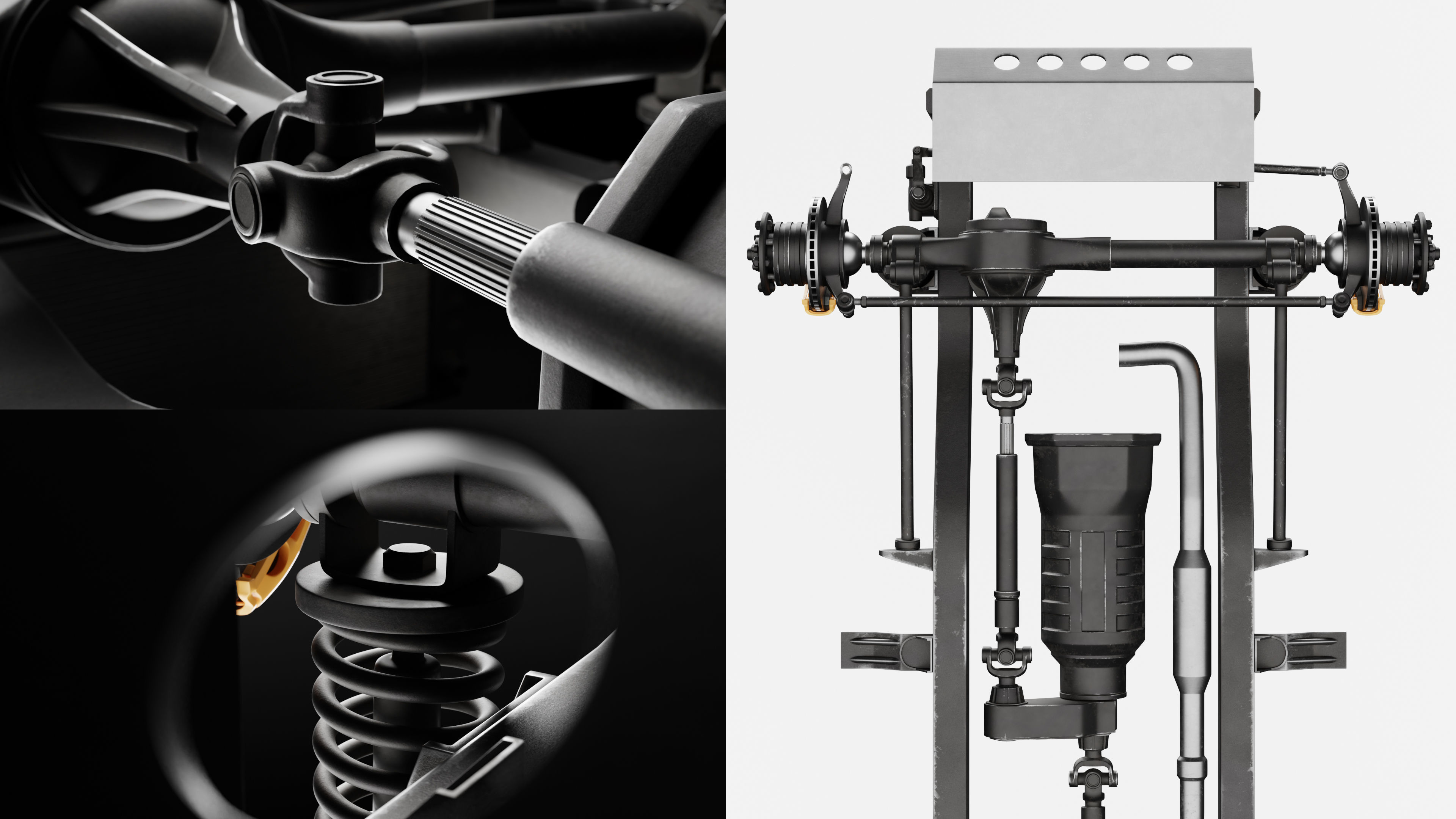 Land Rover Defender Works V8 Trophy 3D model_9