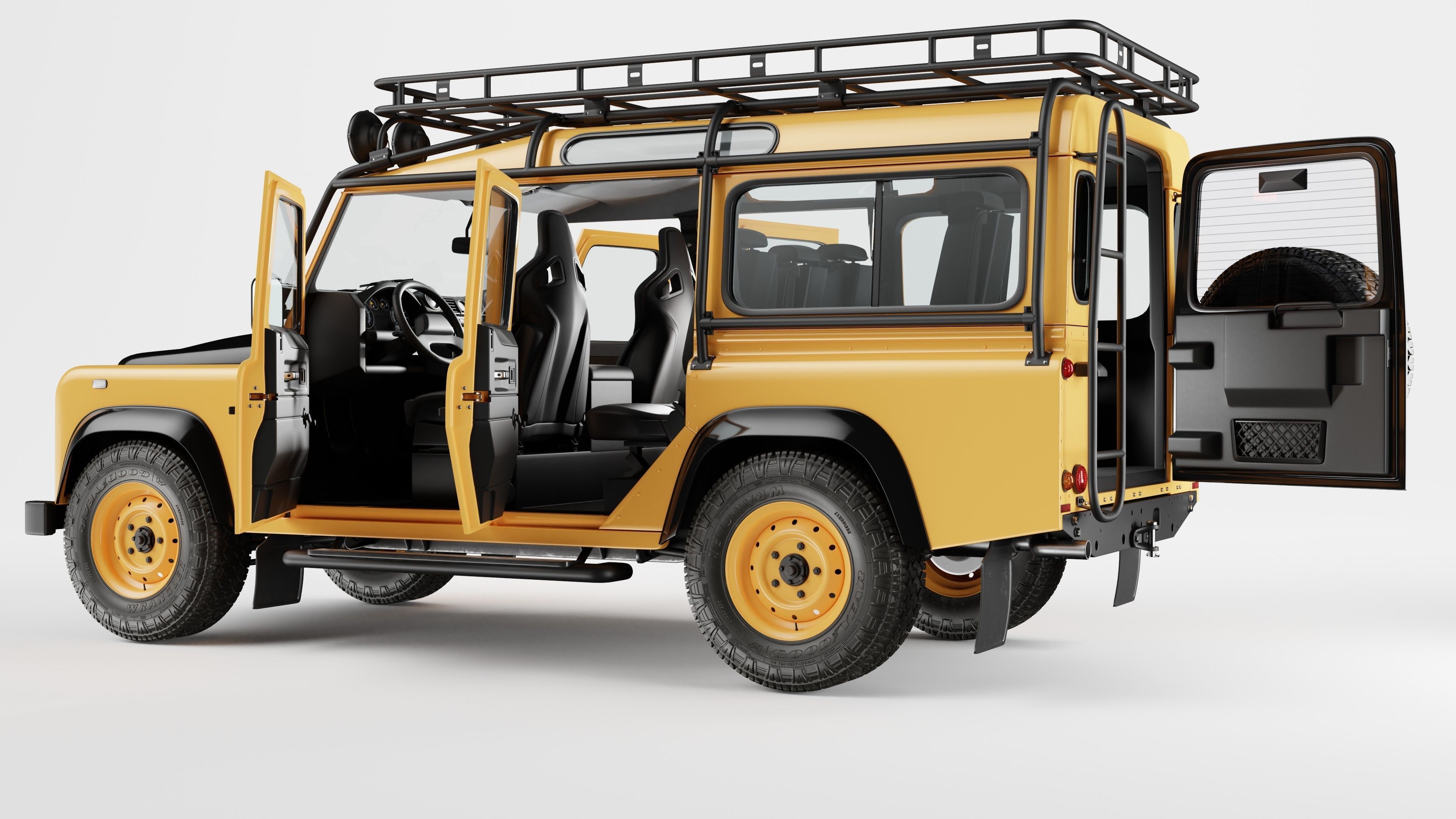 Land Rover Defender Works V8 Trophy 3D model_6