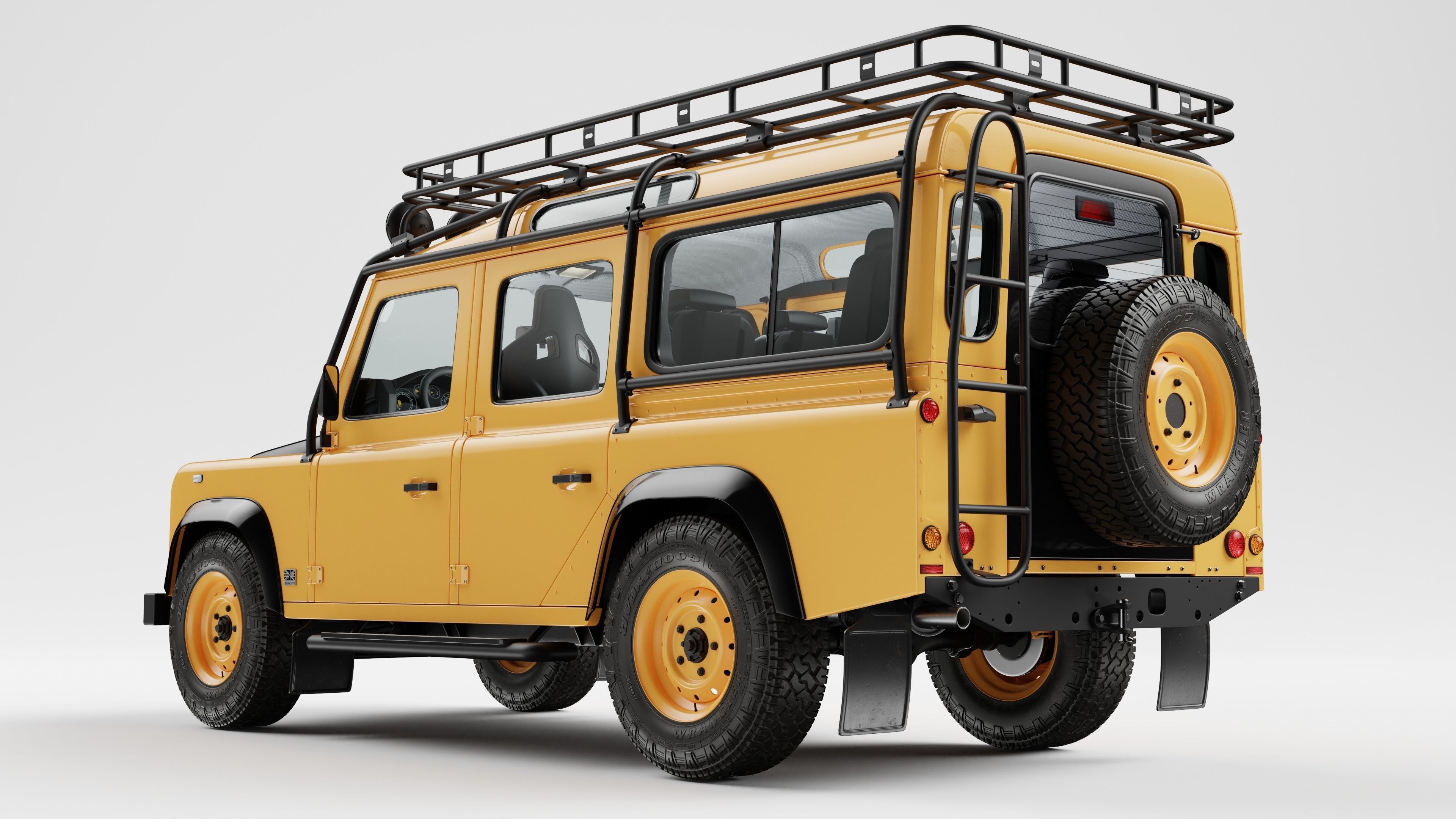 Land Rover Defender Works V8 Trophy 3D model_1