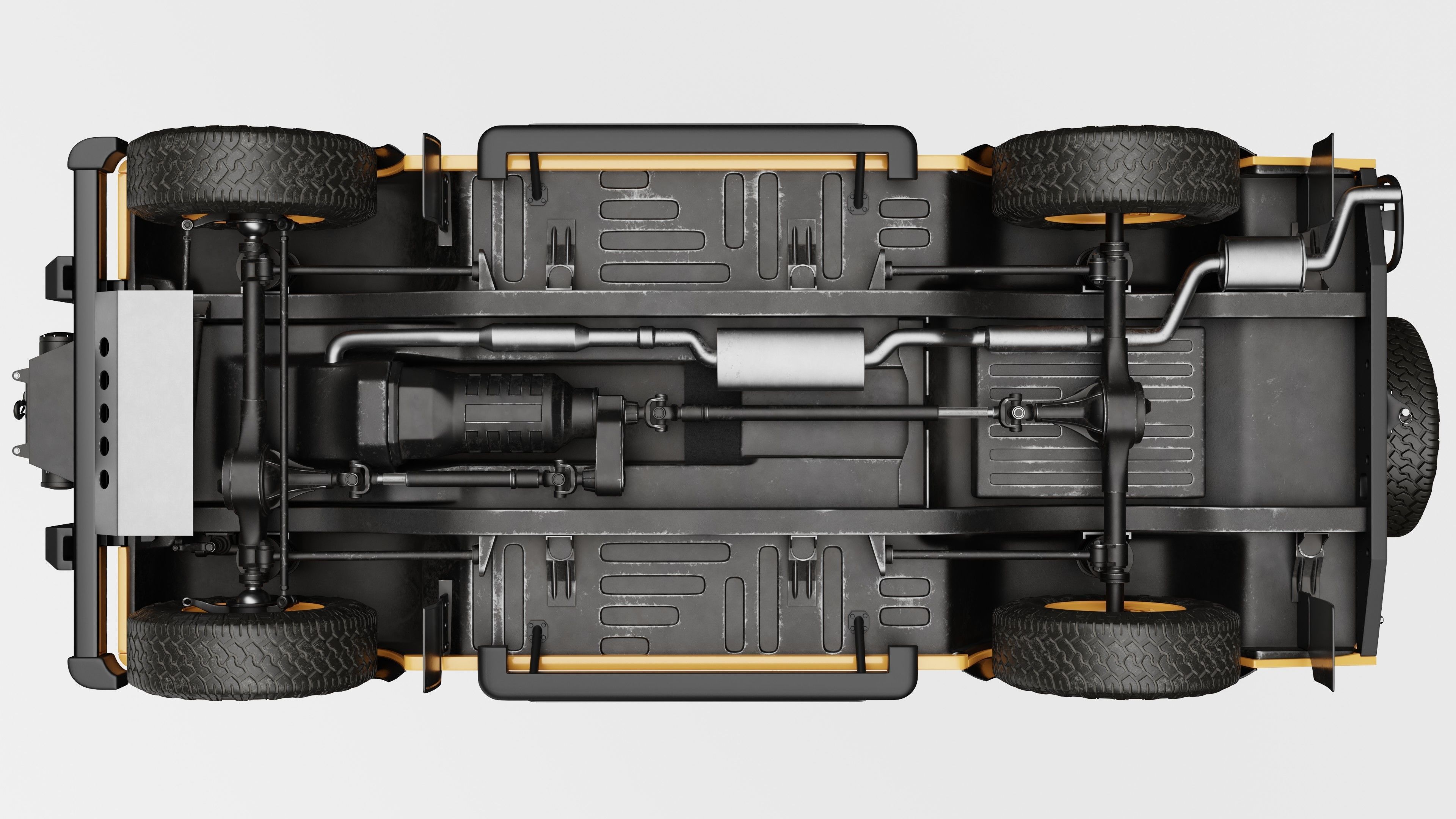 Land Rover Defender Works V8 Trophy 3D model_7