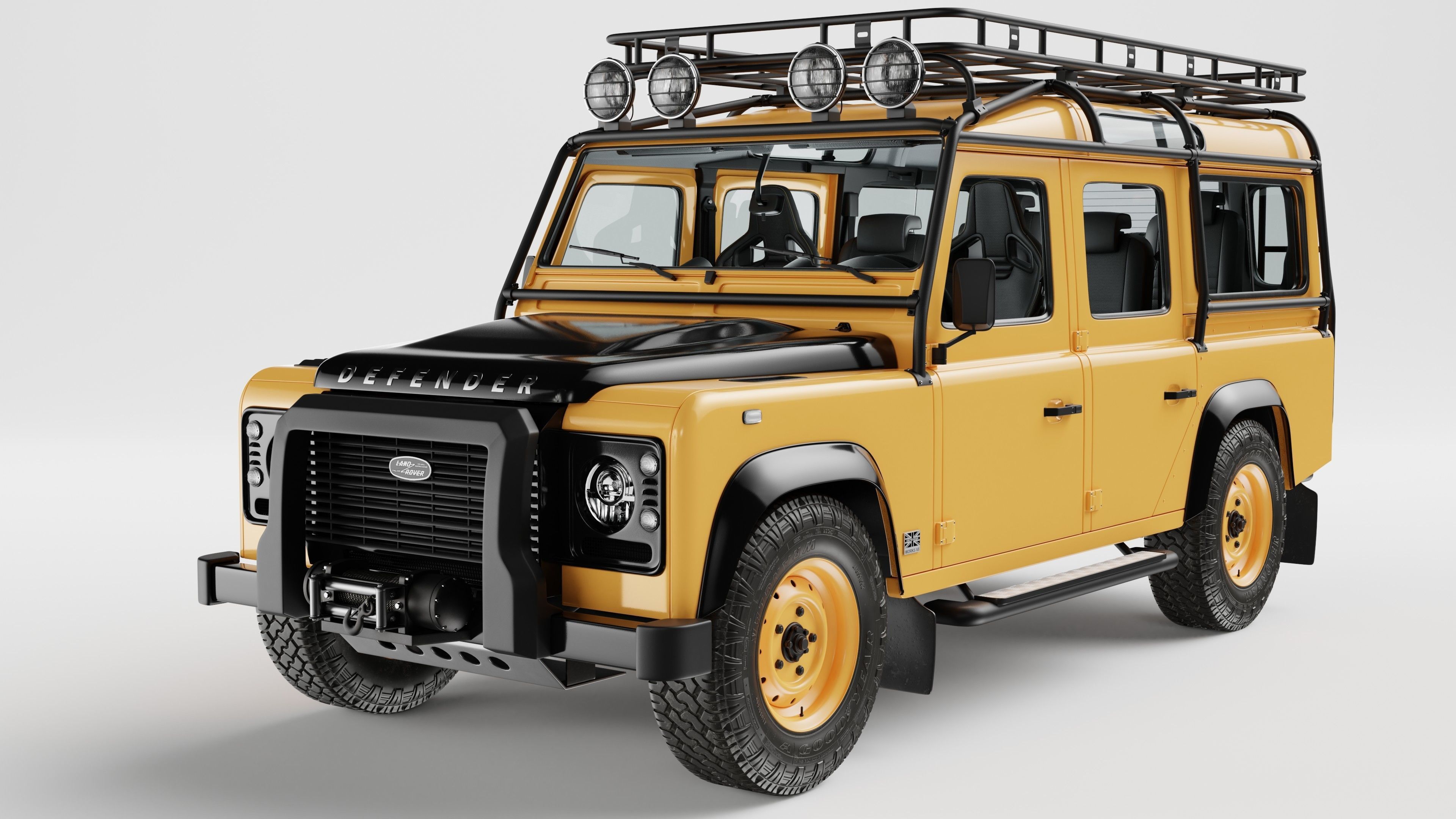 Land Rover Defender Works V8 Trophy 3D model_5