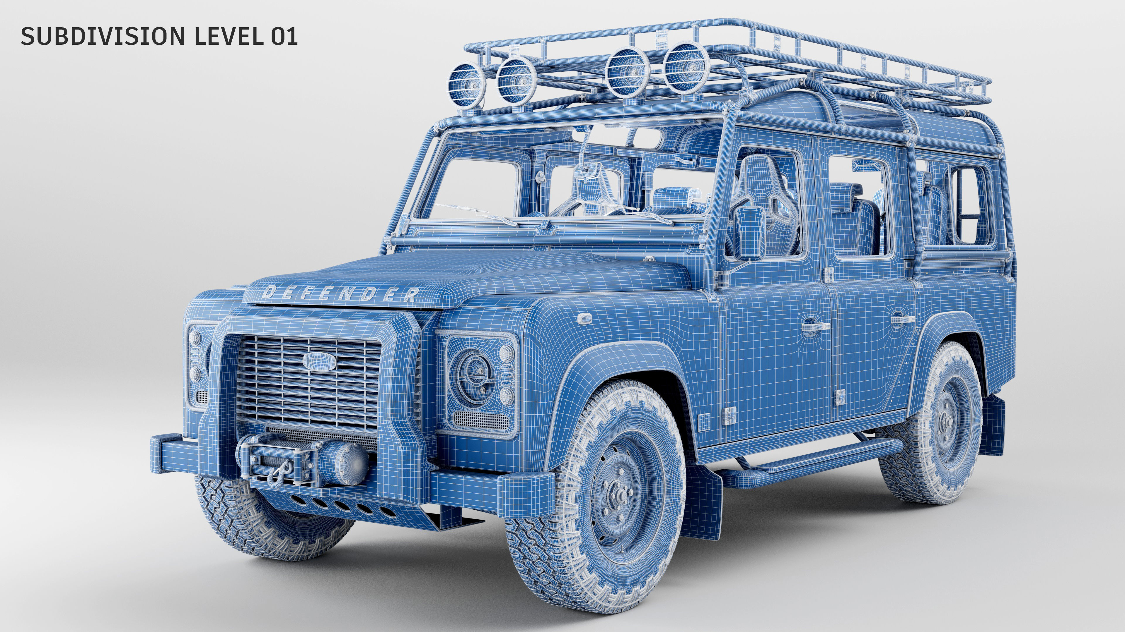 Land Rover Defender Works V8 Trophy 3D model_17
