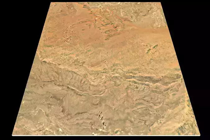 NEOM city topography Saudi Arabia - tile n28 e38