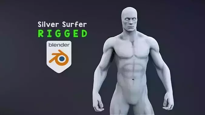 Silver Surfer and Glider rigged