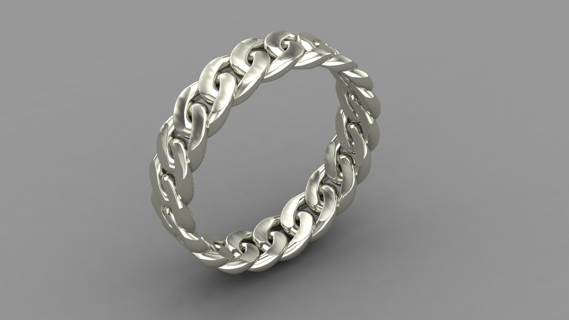 Chain ring  33 Set rings  3D print model_4