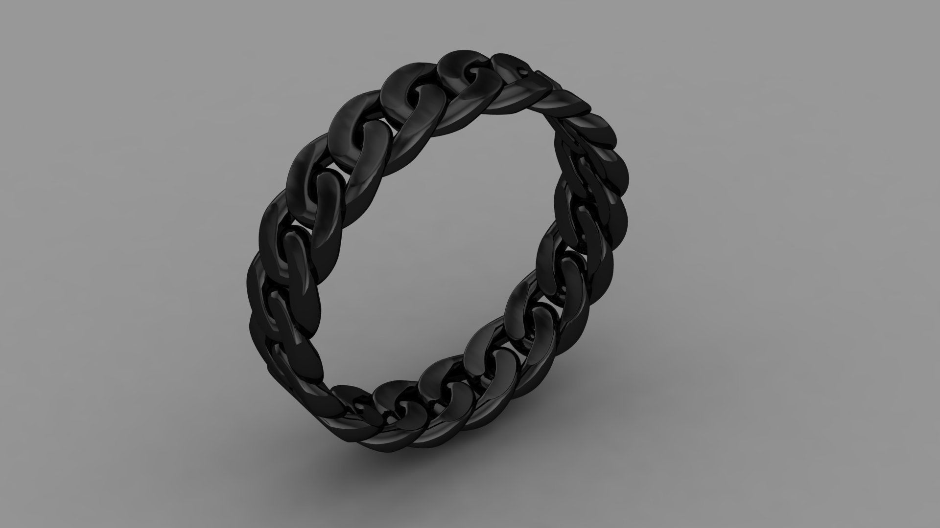 Chain ring  33 Set rings  3D print model_8