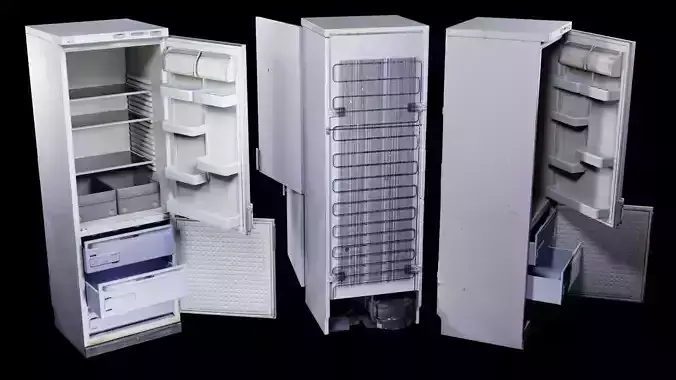 Refrigerator open