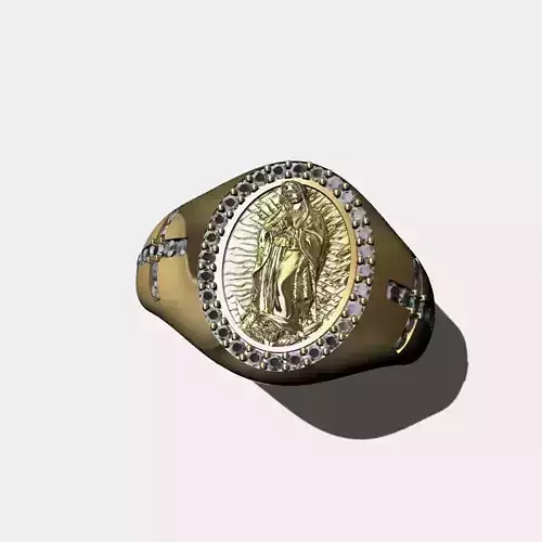 Anillo Guadalupe Modelo 3D 2023