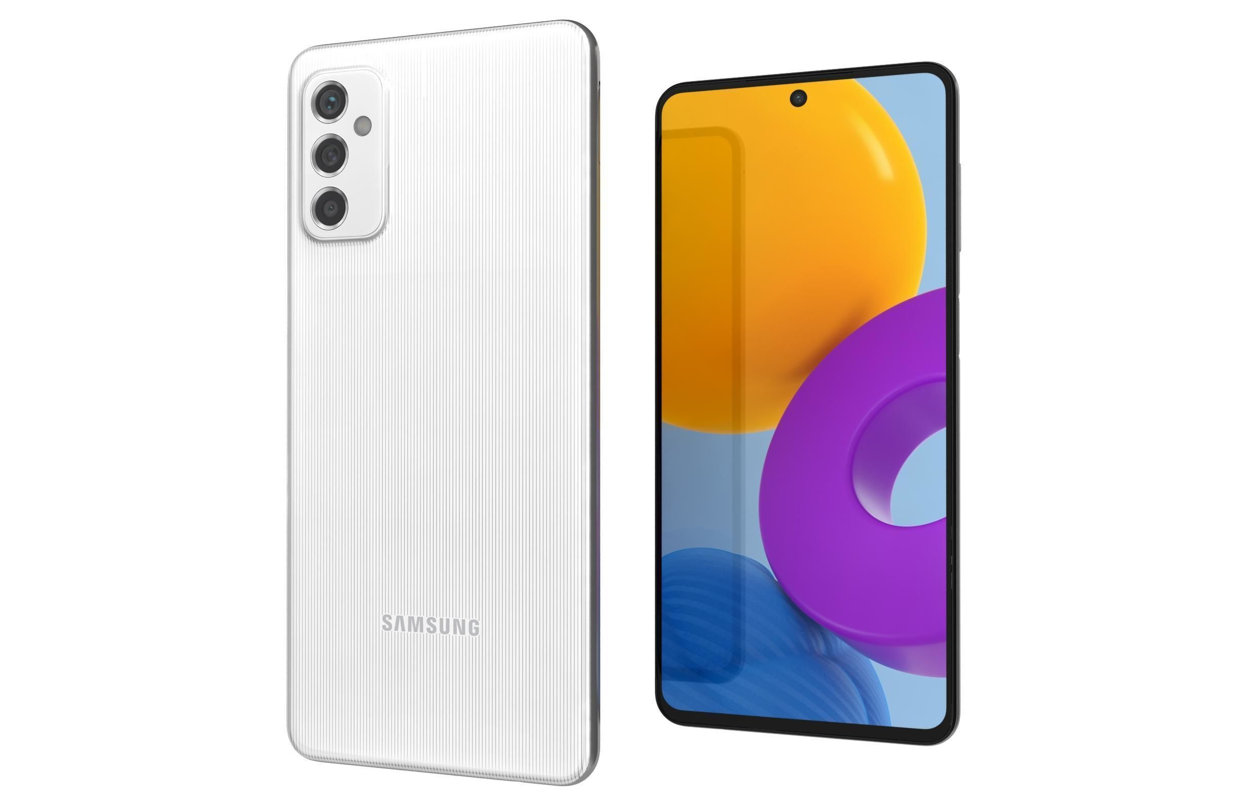 Samsung Galaxy M52 All Colors 3D model_37
