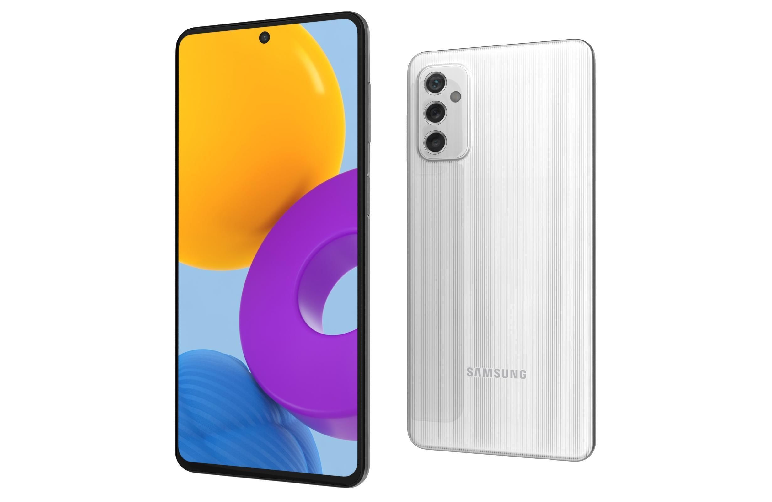 Samsung Galaxy M52 All Colors 3D model_34