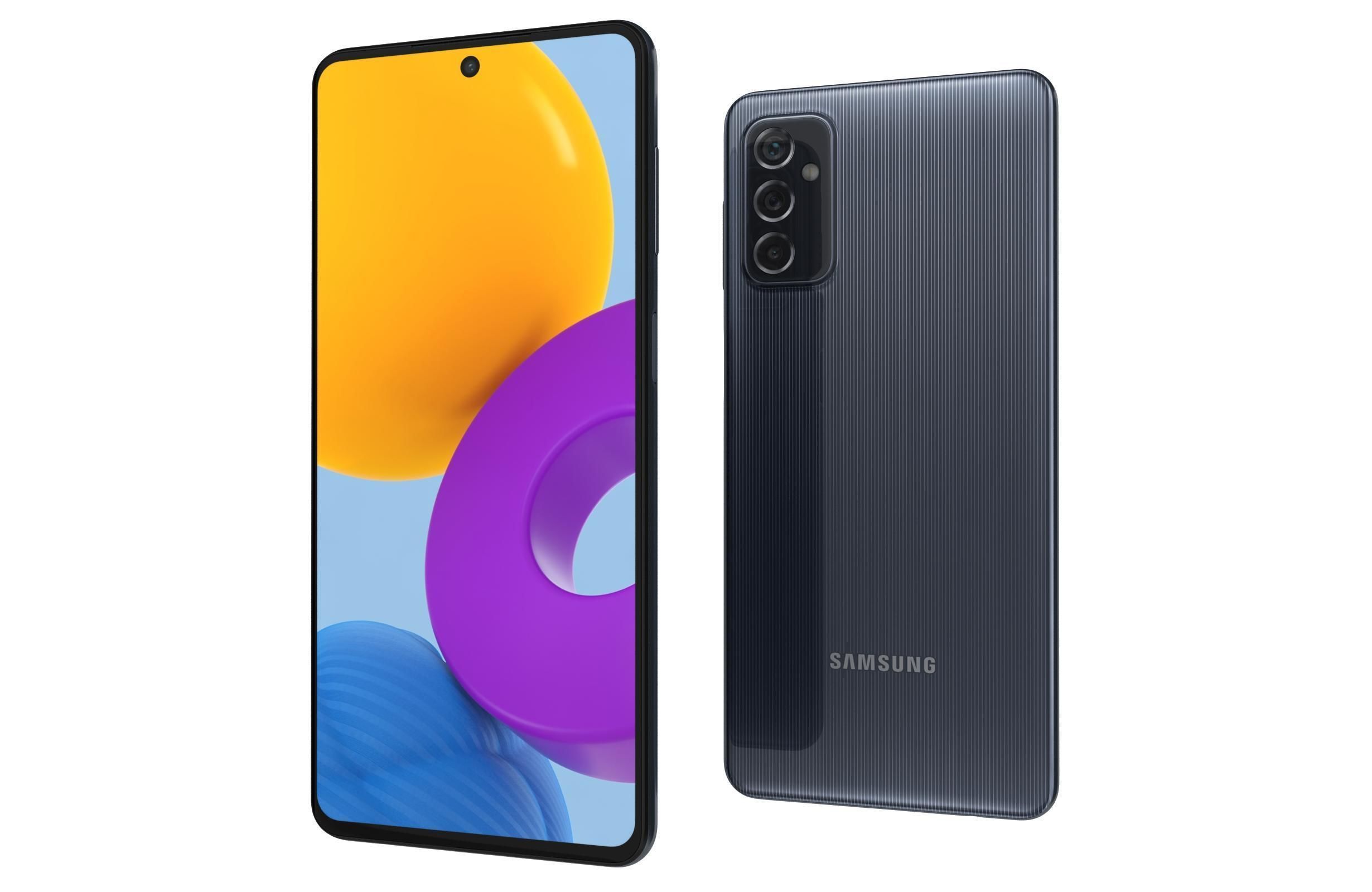 Samsung Galaxy M52 All Colors 3D model_33