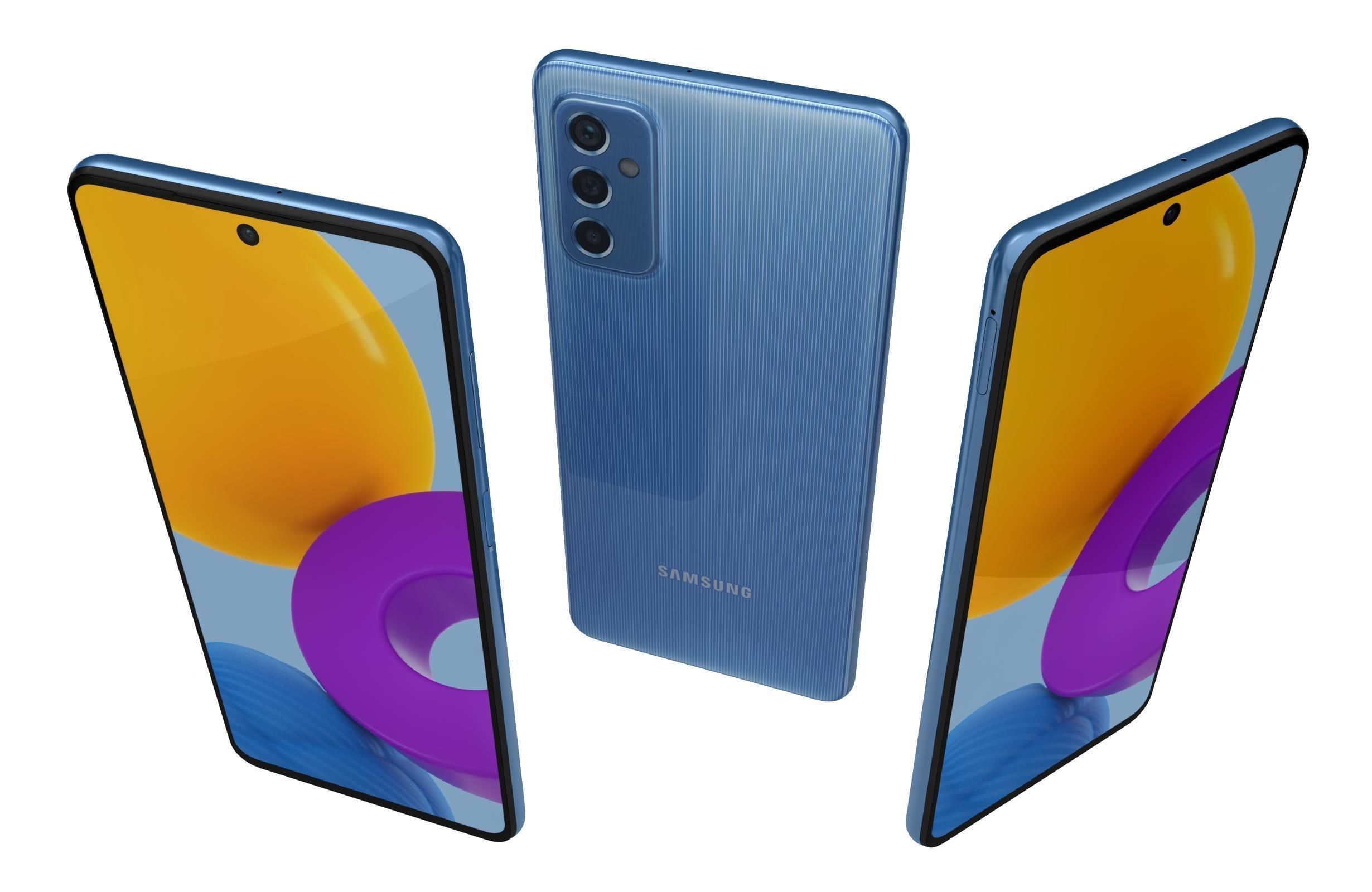 Samsung Galaxy M52 All Colors 3D model_20