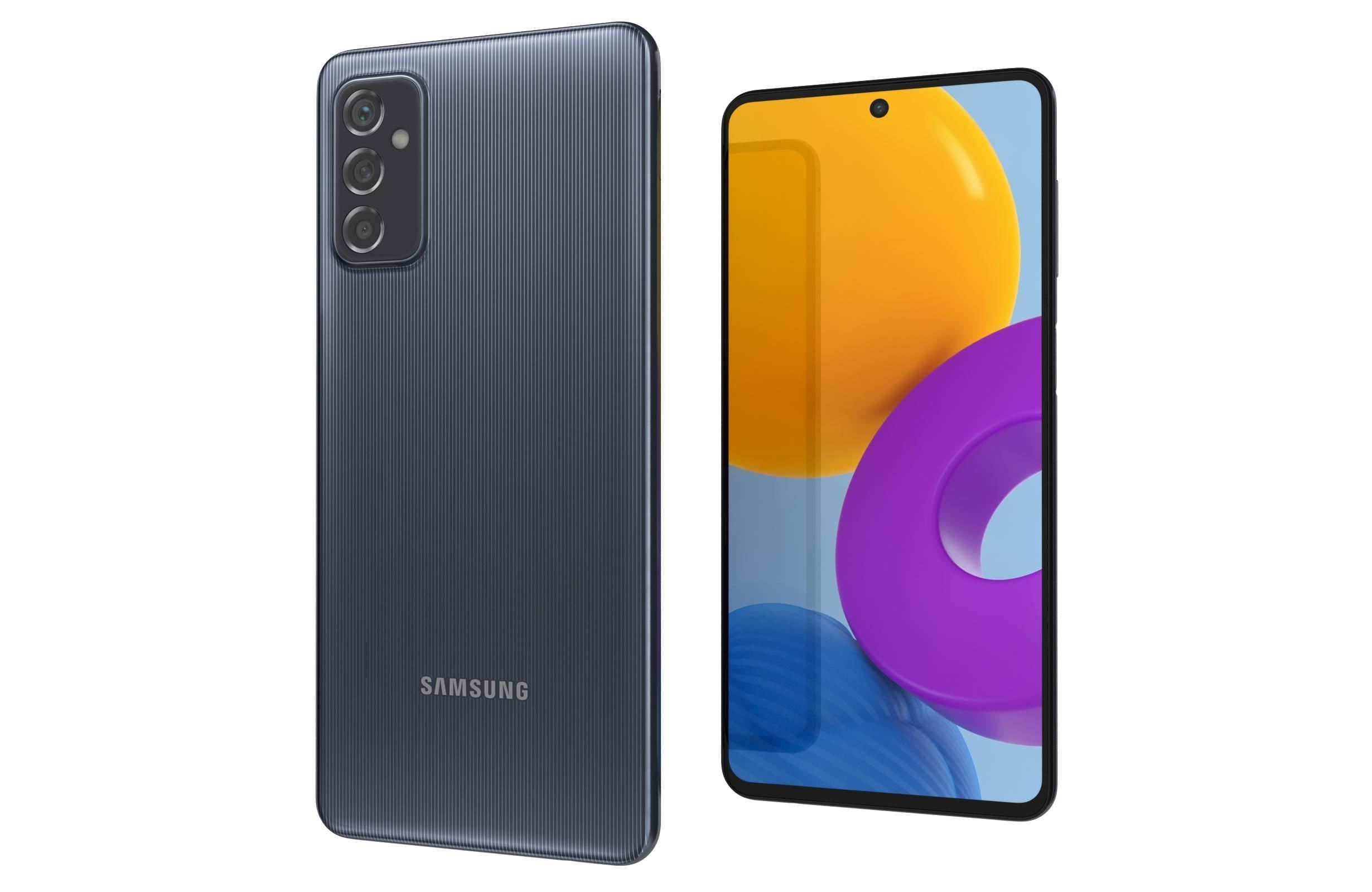 Samsung Galaxy M52 All Colors 3D model_36