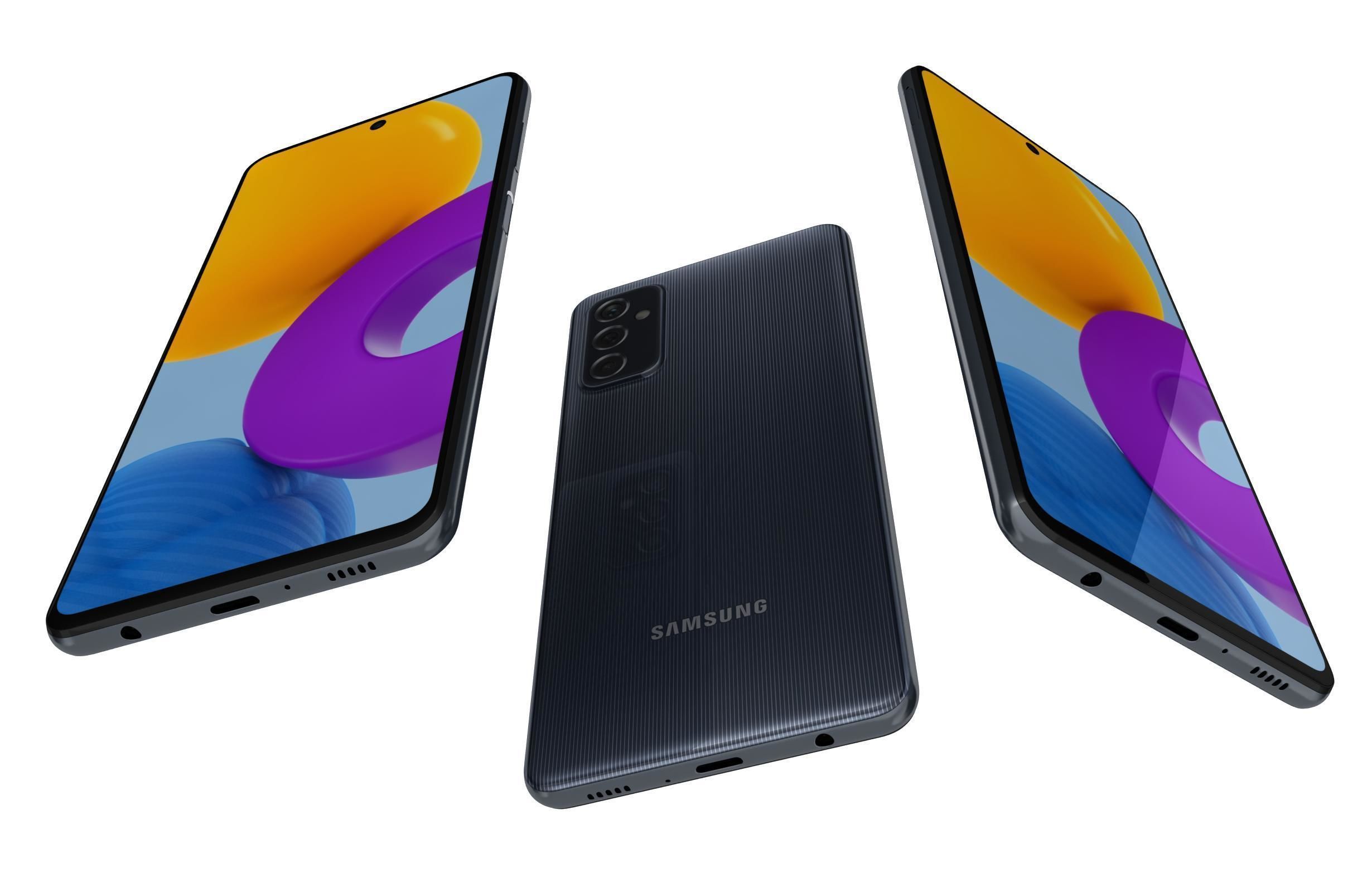 Samsung Galaxy M52 All Colors 3D model_21