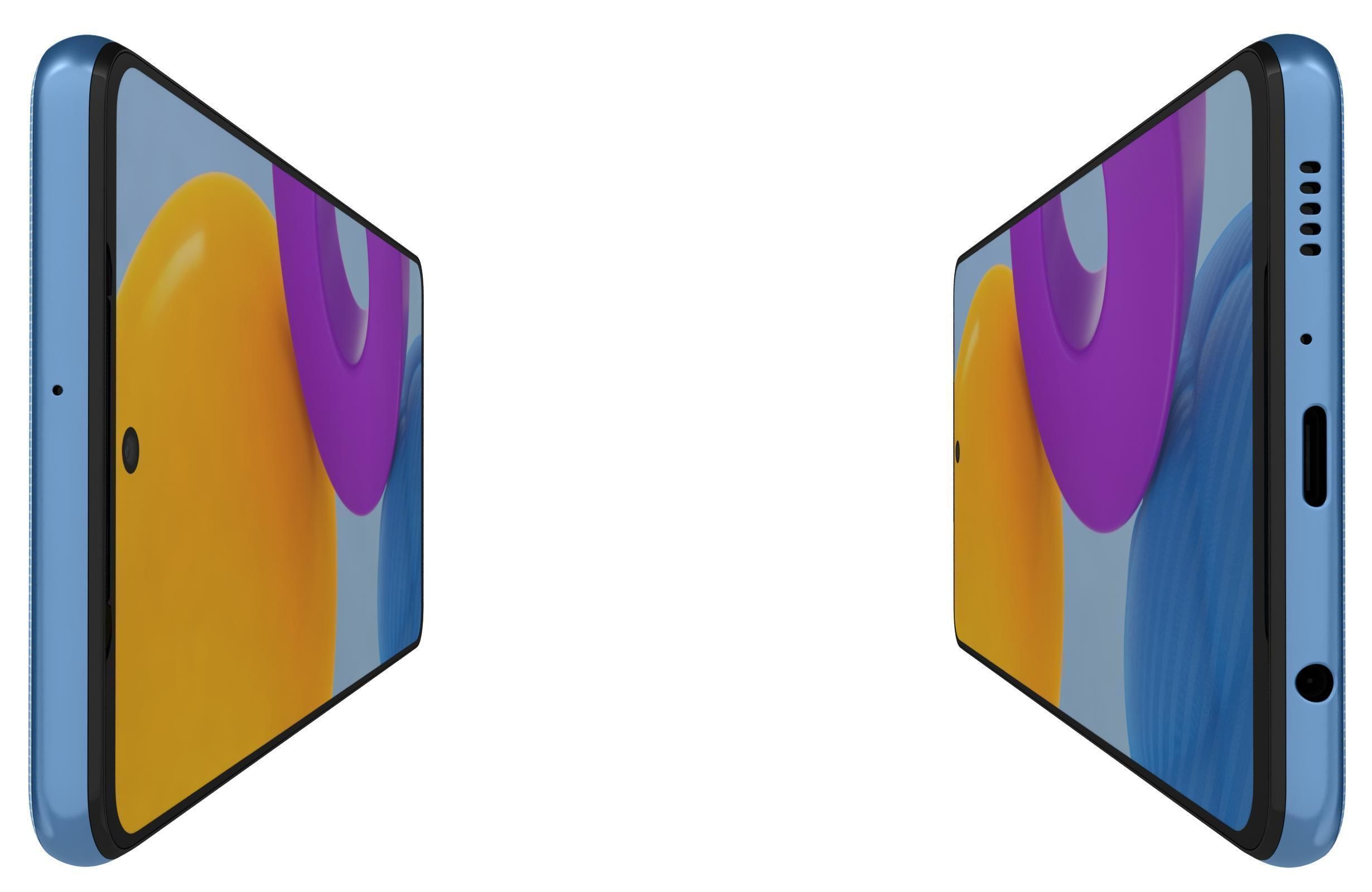 Samsung Galaxy M52 All Colors 3D model_5