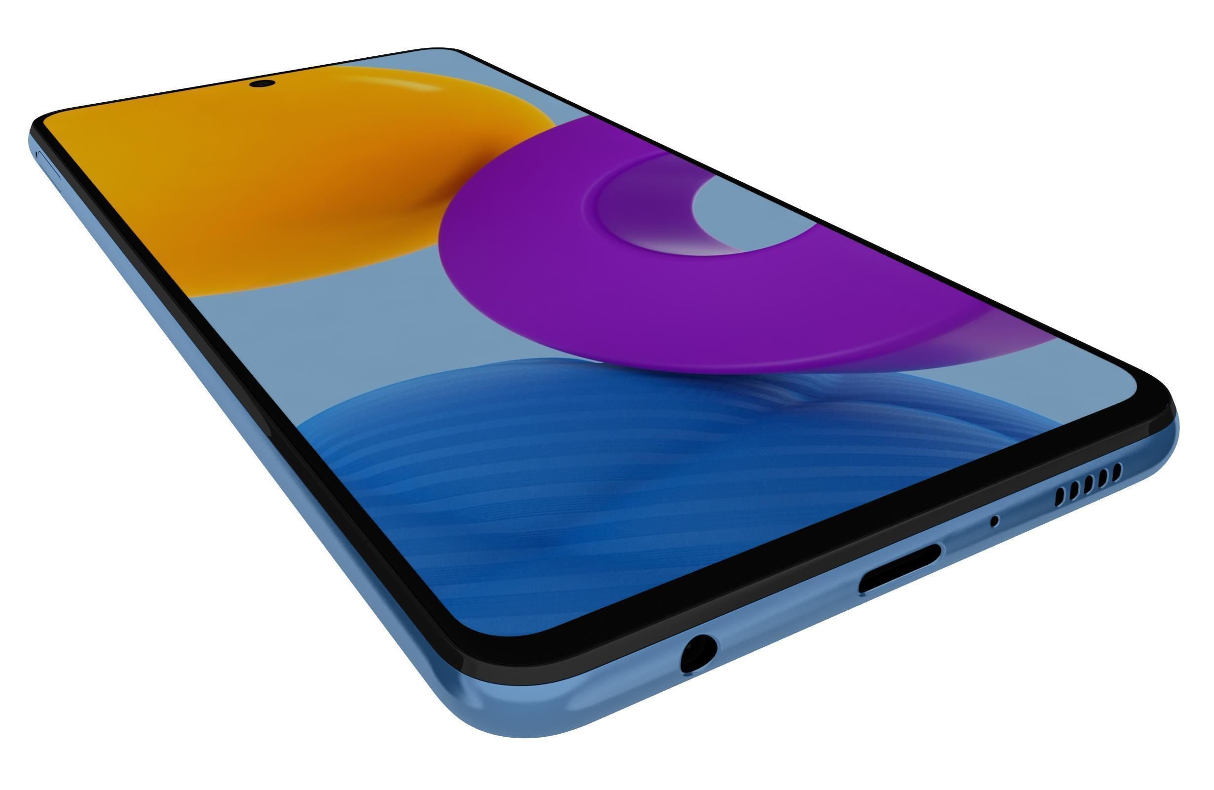 Samsung Galaxy M52 All Colors 3D model_11