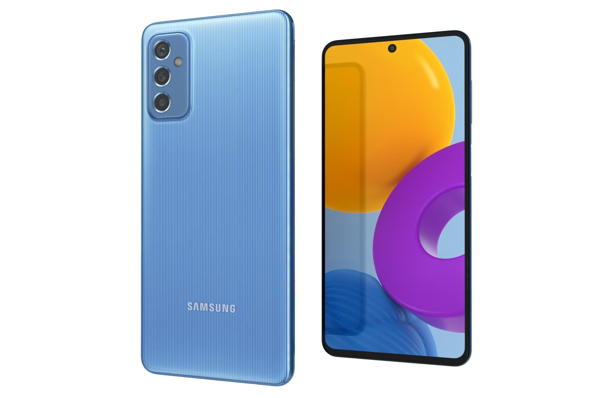 Samsung Galaxy M52 All Colors 3D model_38