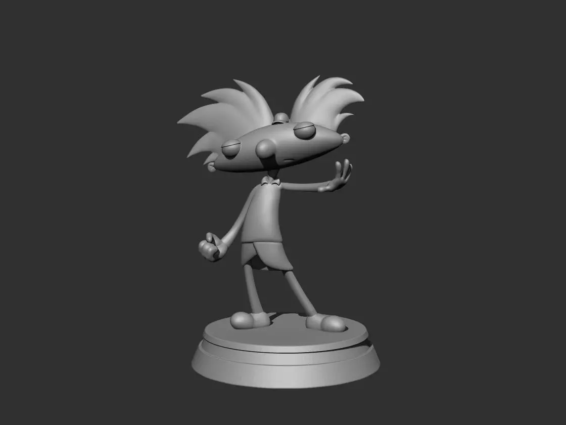 Arnold from Hey Arnold Nickelodeon 3D print model