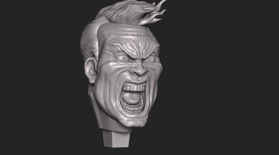 The Punisher -22cm 3D print model_9