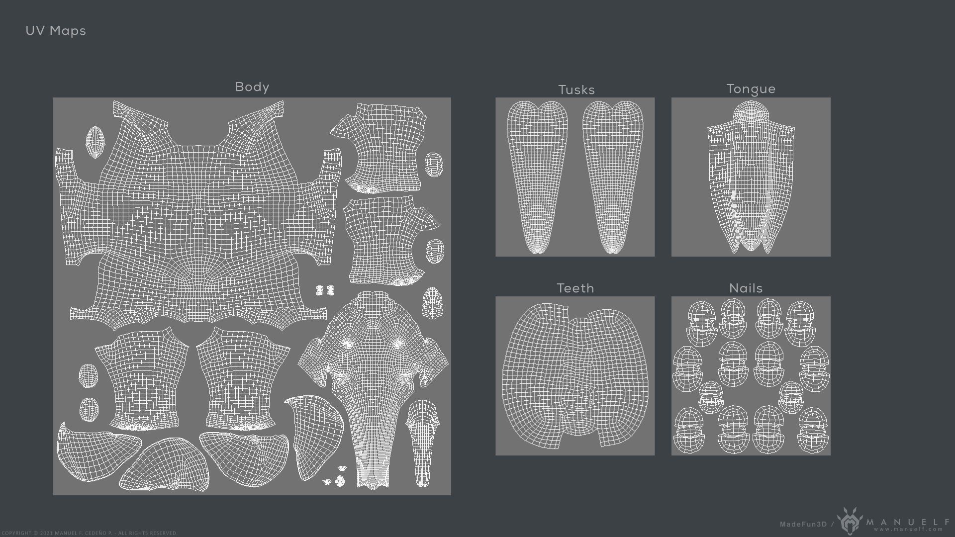 African Bush Elephant 3D model_31